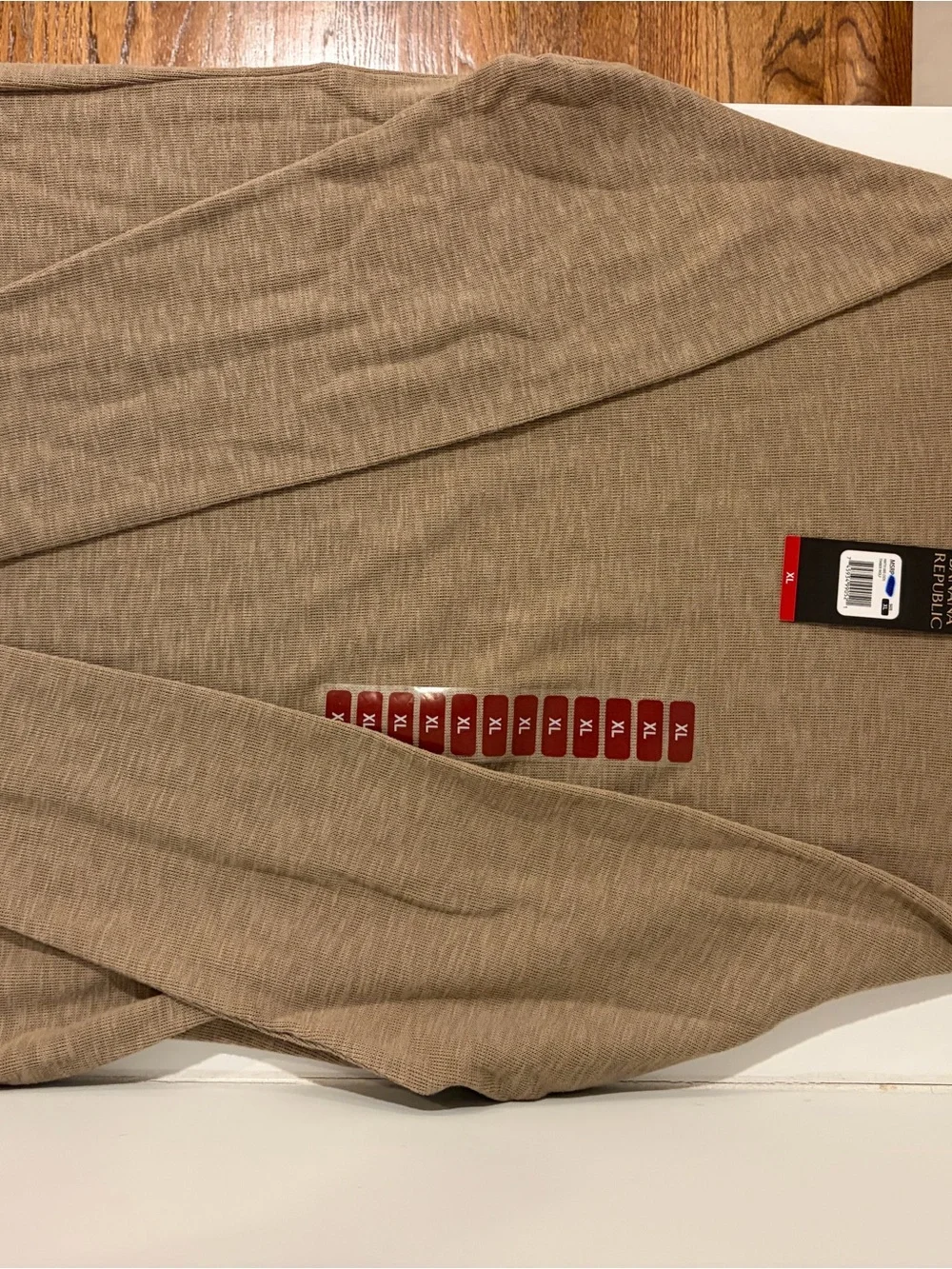Banana Republic Tan Knit Cardigan